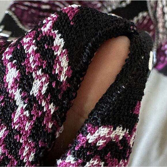 GUESS Size Small Jacquard Embellished Bodycon Dress Sexy Club Party Glam READ - Picture 13 of 13